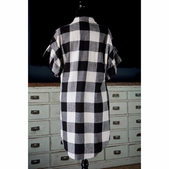 Anthropologie The Odell’s Dolly Shirt Dress New M - Picture 9 of 12